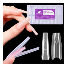 Sandwich Dual Nail Forms: save 70% Times for Reusable Nail Extensions - Long Cof