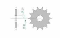 Afam FR Kettenrad Ritzel 525 Stahl ST 22404, 15 , 1075931003