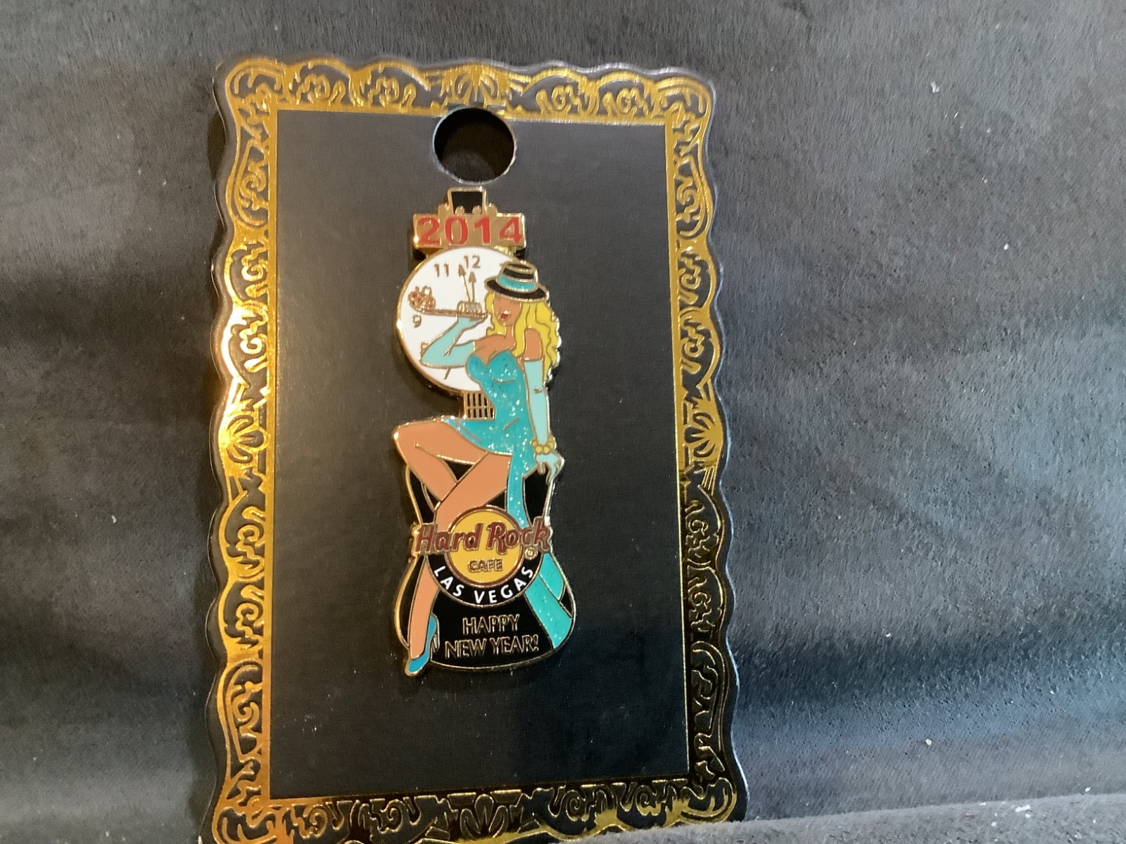 Limited Edition 2014 Happy New Year lapel pin