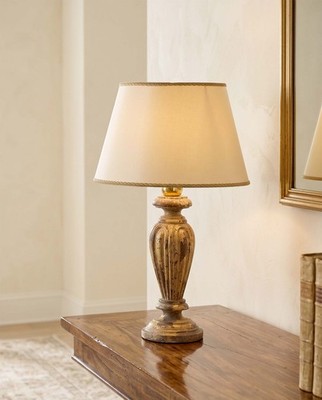 Small Wooden Lamp With 1 Light Coll Esse 760/BP