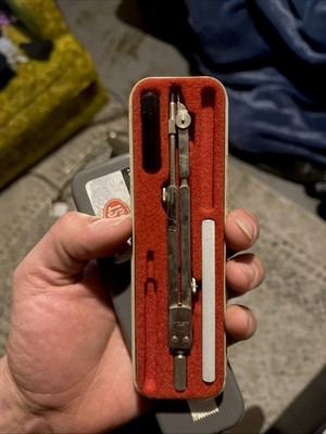 F. PostCo Rotring Drafting Compass