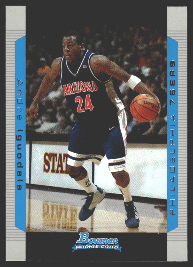 Andre Iguodala #146 2004-05 Bowman Philadelphia 76ers RC Rookie