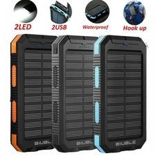 900000mAh Power Bank 4 USB LED Fast Charger Battery Pack for Mobile Phone
