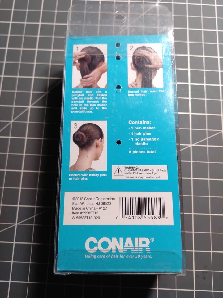 CONAIR Bunmaker Make a Perfect Bun Brunette-Brown - Image 3 of 4