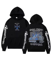 Summer Fashion Hoodie Women Men Cotton West Coast Choppers Print Hoodie Casual L