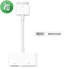 Apple MD098ZM/A 30 Pin Digital AV Adapter - White