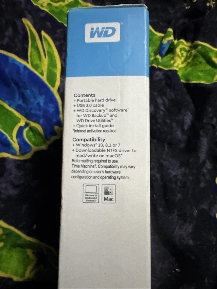 Brand New Western Digital (WD) easystore 1TB Portable External Hard Drive - Image 2 of 4