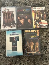 BEL BIV DEVOE Color Me Badd The KLF ABC 5 Cassette Lot New Jack Hip Hop Rare