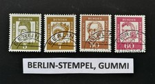Lot Berlin 199, 200, 208, 209, aus 199-213, Berlin-Stempel, Gummi