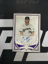 2019 Topps Definitive Collection Baseball Corbin Burnes Rookie Auto /10