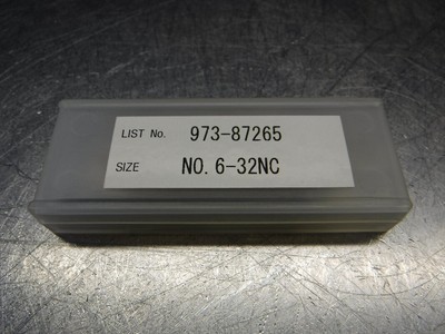 Nachi VTP No.6-32NC HSS Spiral Pointed Tap QTY3 L973/87265 (LOC1936A)