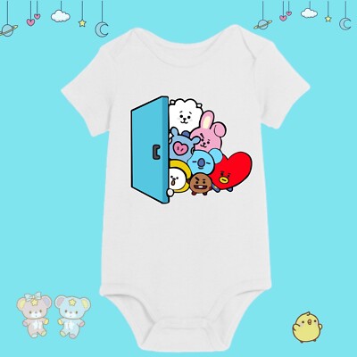 Anime baby bt21 onesie