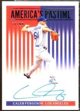 Caleb Ferguson Card 2019 Panini America's Pastime Autographs #50 