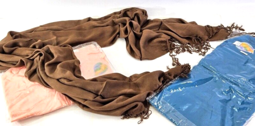 Stoff Stoffreste Schals 4 kg bunt gemischt Nähen Basteln Restepaket - Bild 11 von 12