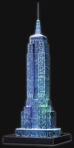 RAVENSBURGER - Puzzle 3D Empire State Building illuminé – 216 Pièces - - RAV... - Photo 3/4