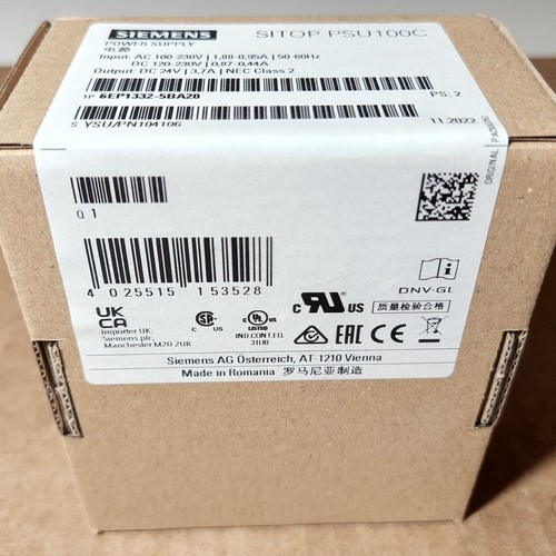 NUOVO Siemens 6EP1332-5BA20 Alimentatore SITOP PSU100C - Foto 2 di 4