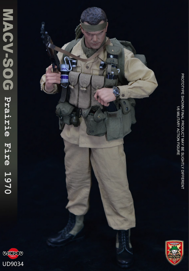その他 UJINDOU 1/6 MACV-SOG Prairie Fire UD9034 UJINDOU UD9034 MACV SOG Prairie Fire 1970 12