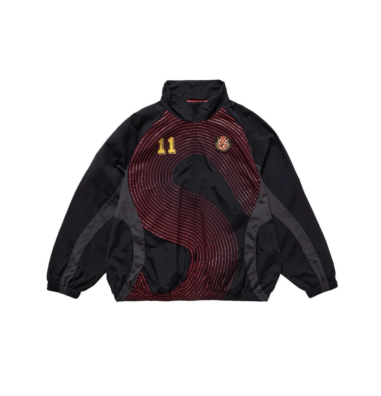 Veste de survêtement IN HAND Supreme S logo noir FW24 Taille : XXL
