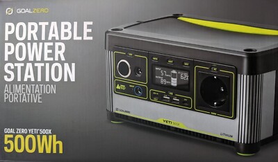 Goal Zero yeti 500x - Portable Power Station - Solarspeicher - Balkonkraftwerk
