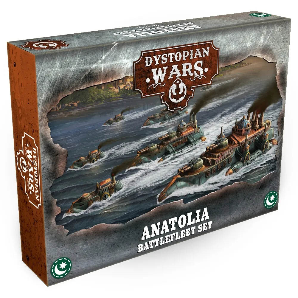 New Dystopian Wars The Sultanate Anatolia Battlefleet Set UK