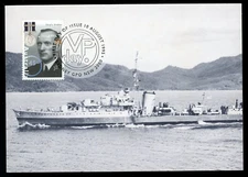 AUSTRALIAN SAILOR PERCY COLLINS, 1995 UNPOSTED MAXIMUM CARD !! A29