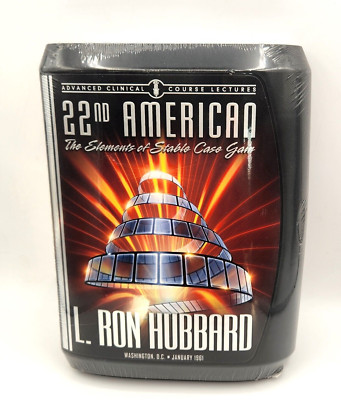 Scientology L Ron Hubbard 22nd America Elements Stable Case Gain Lectures New
