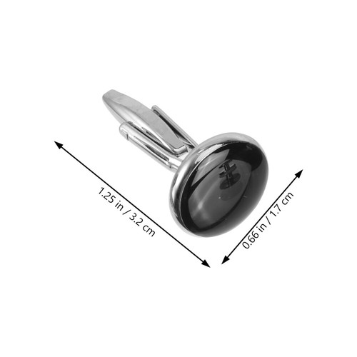 Lot de 8 boutons de manchette smoking accessoires d'affaires bureau père homme - Photo 5/12