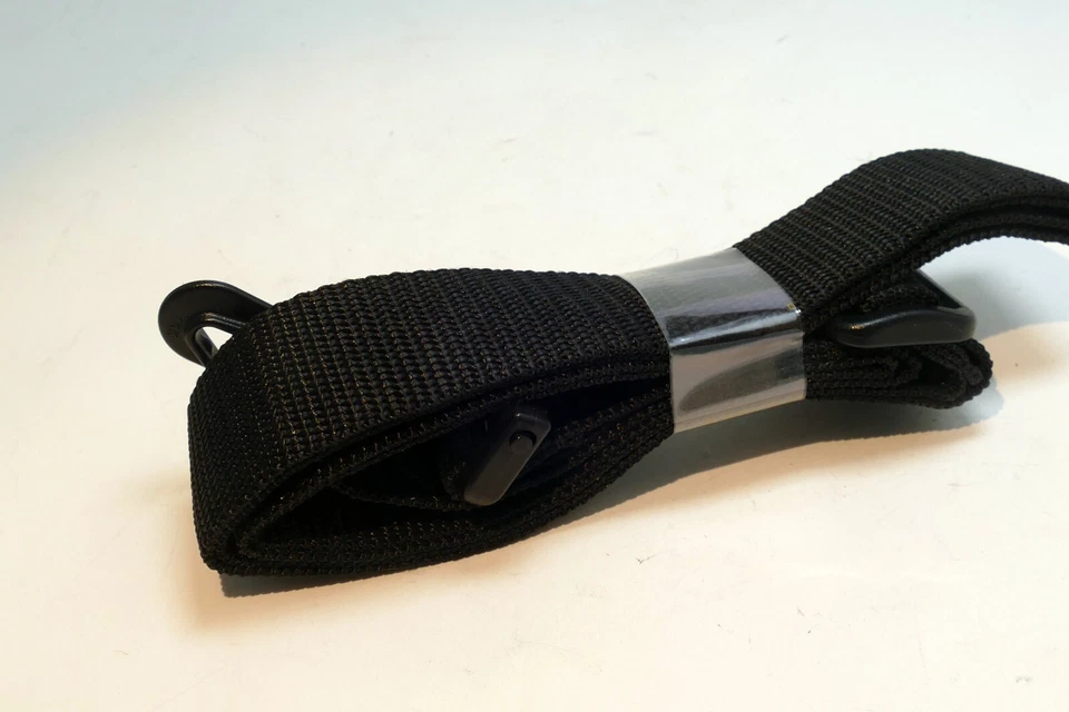 ALL-BLACK Neck Shoulder Strap for Camera Case2.5cm wide nylon sturdy - New - Image 3 of 4