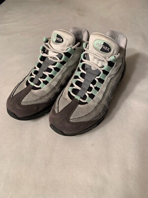 RARE Nike Air Max 95 Fresh Mint Green Mens Shoes CD7495-101 Size