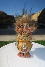 Duende Atraccion de Riqueza / Wealth-Bearing Troll - Ritualized 5.5"