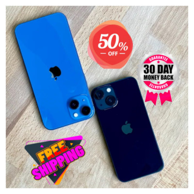 Apple iPhone 13 5G 128GB 256GB 512GB Unlocked Black/Blue ATT TMobile iOS