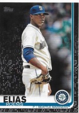 2019 Topps Series 2 Baseball Black Roenis Elias 35/67 Mariners