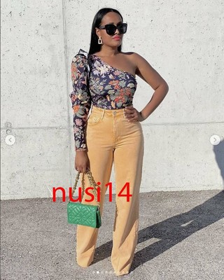 COLOURED JEANS BUBBLE ORANGE 