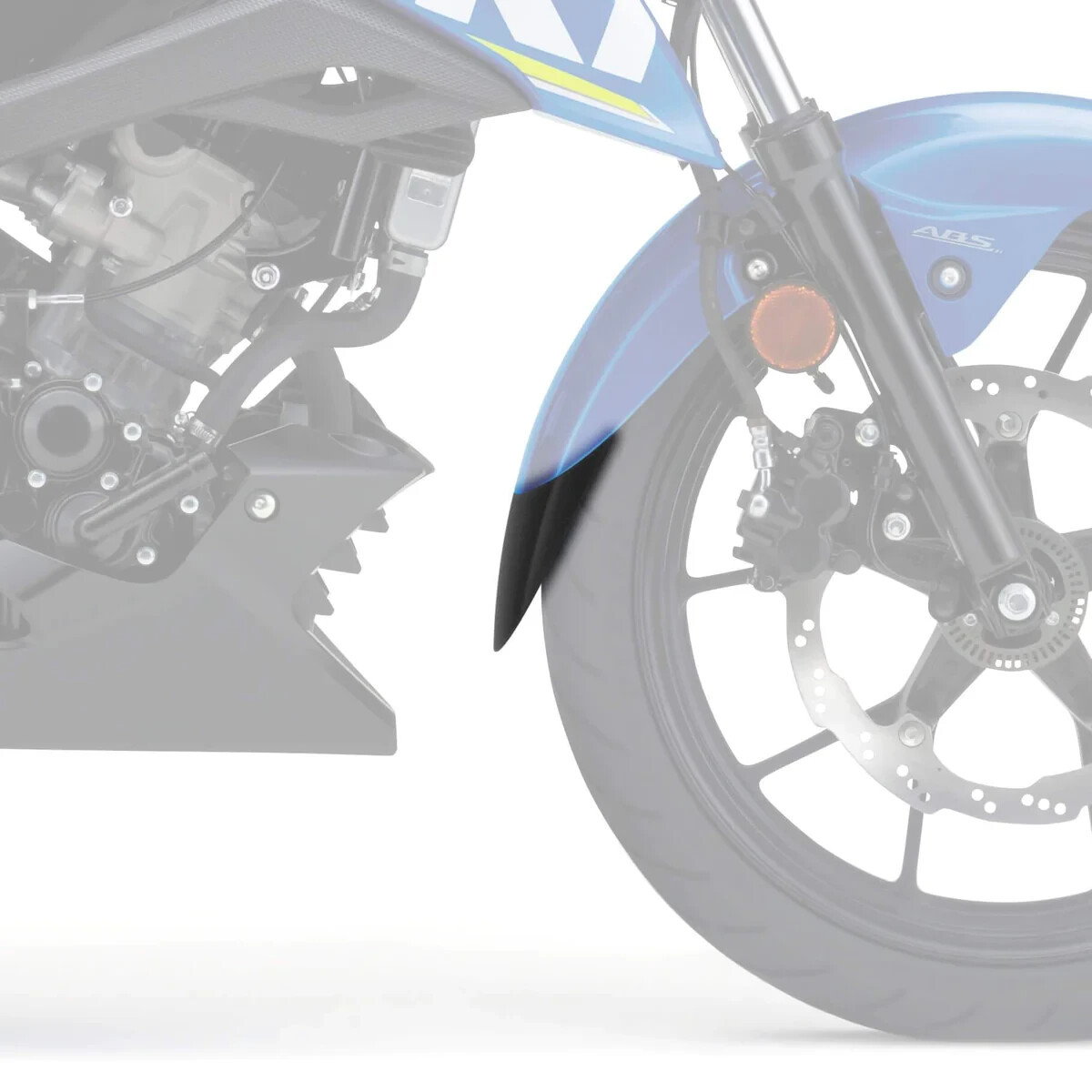 Pyramid Extenda Fenda | Matte Black | Suzuki GSX-R125 2017 Current