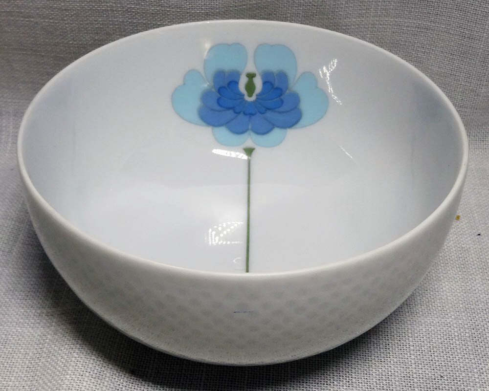 Rosenthal studio-linieセンチュリーブルーフラワー ROSENTHAL BLUE FLOWER Century Coupe Shape Fruit Saucer 4.25