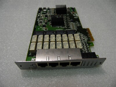 SILICOM PEG4BPT-BC2-ROHS V:1.3 QUAD PORT COPPER BYPASS GIGABIT PCI EXP ETHERNET