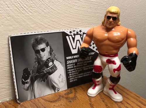SHAWN MICHAELS hard to find WWF wrestling FIGURE w...