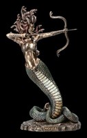 GöTter Figur - Medusa's Wrath | Mythologie Dekofigur 36Cm Bronziert Veronese