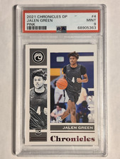 2021 Panini Chronicles Draft Picks DP #4 JALEN GREEN RC Pink Pop 1 PSA Mint 9 
