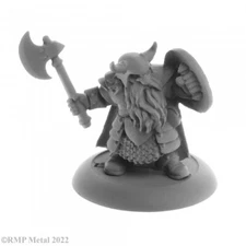 Reaper Dungeon Dwellers Borin Ironbrow, Dwarf Fighter 07011 (DHL 04069) - metal