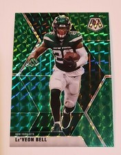 2020 Panini Mosaic LE'VEON BELL Green PRIZM #157 SP New York Jets