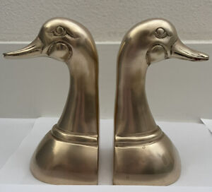 brass duck bookends made in korea brass duck bookends made in korea