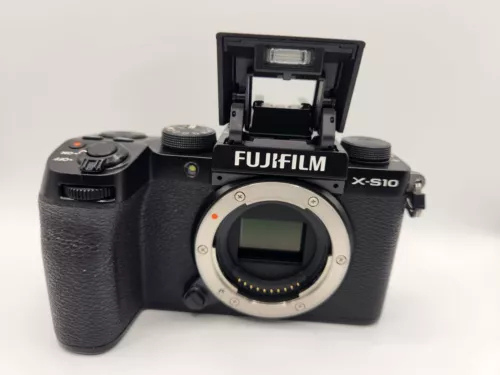 Fujifilm X-S10 26.1MP Mirrorless Camera - Black (Body Only)