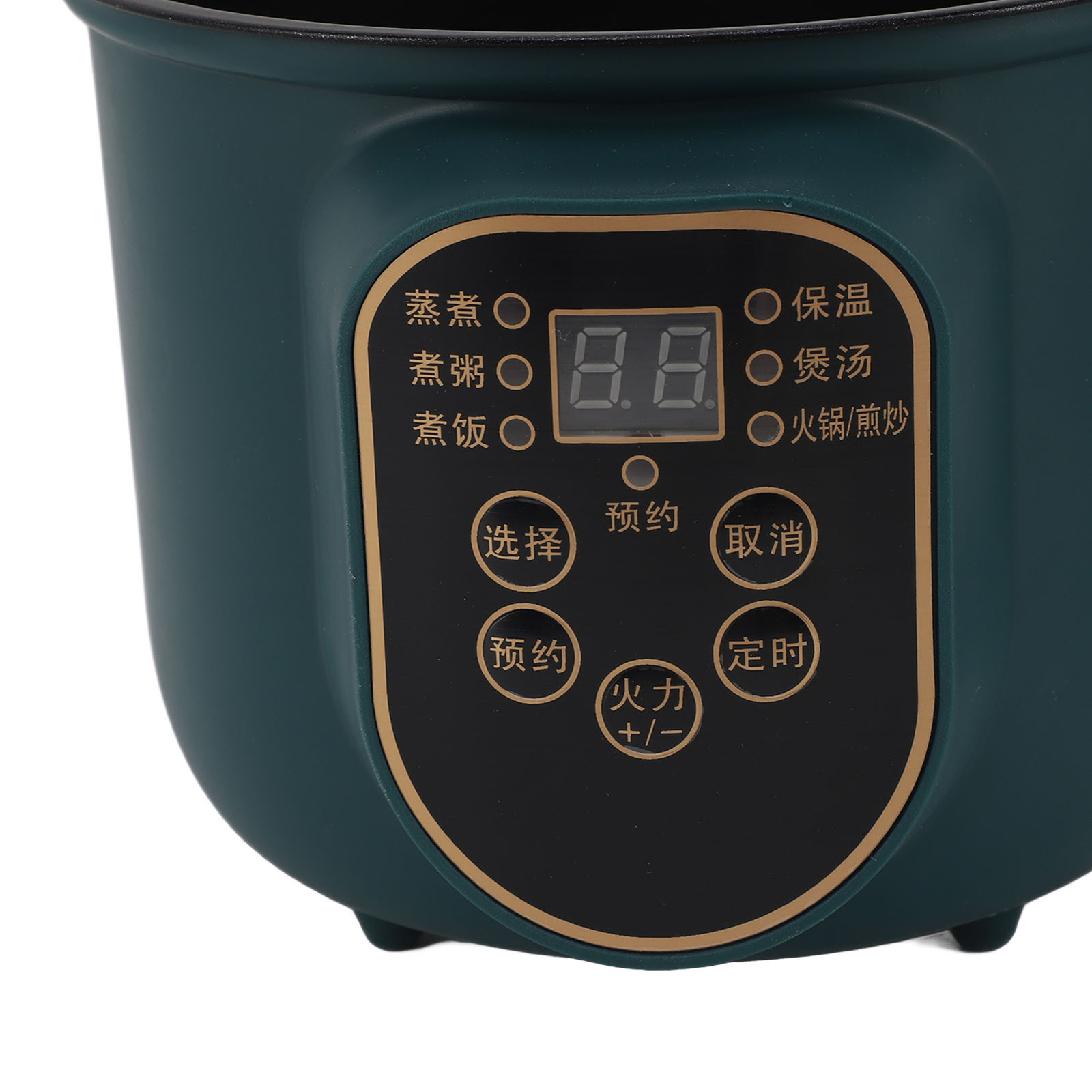 Portable Electric Cooking Pot 1.8L 600W EasyClean Noodle Ramen Pot US
