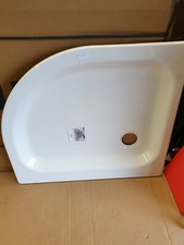Bette shower tray 800x900x65mm white steel enamel quadrant 5402-000 plus