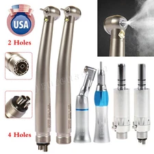 NSK Style Dental Pana Max LED High low Speed Handpiece Air Turbine kit 2/4 Hole