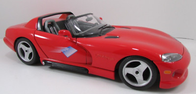 DODGE VIPER RT/10 RED CONVERTIBLE DIECAST 1:18 SCALE MADE IN ITALY