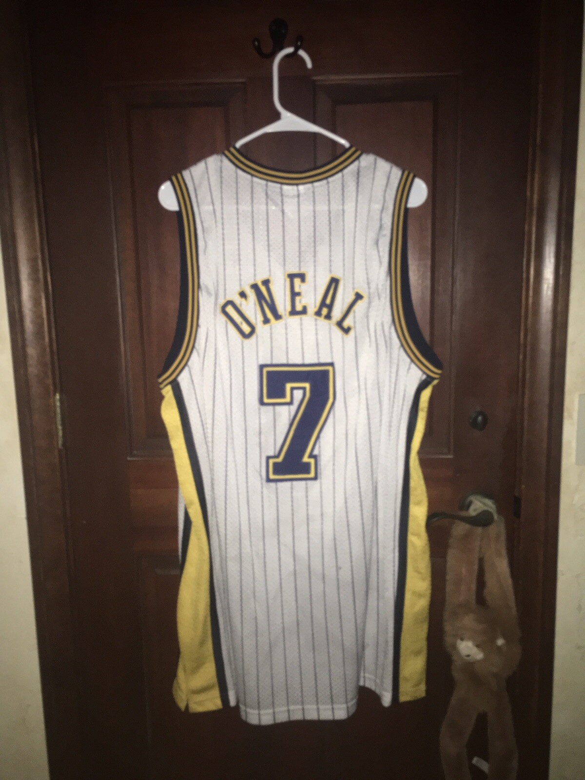 Jermaine O’Neal #7 – Indiana Pacers | 2001-2005 | Extérieur (L