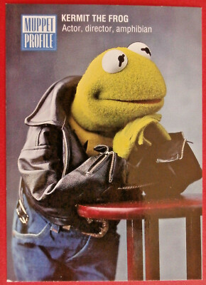 DIE MUPPETS - Karte #27 - KERMIT DER FROSCH: SCHAUSPIELER, REGISSEUR, AMPHIBIE - 1993