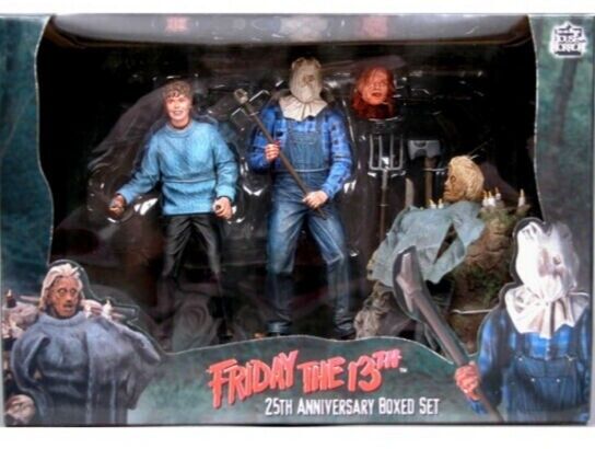 NECA Friday the 13th 25th Anniversary Box Set Jason Voorhees NECA Friday the 13th 25th Anniversary Box Set Jason Voorhees